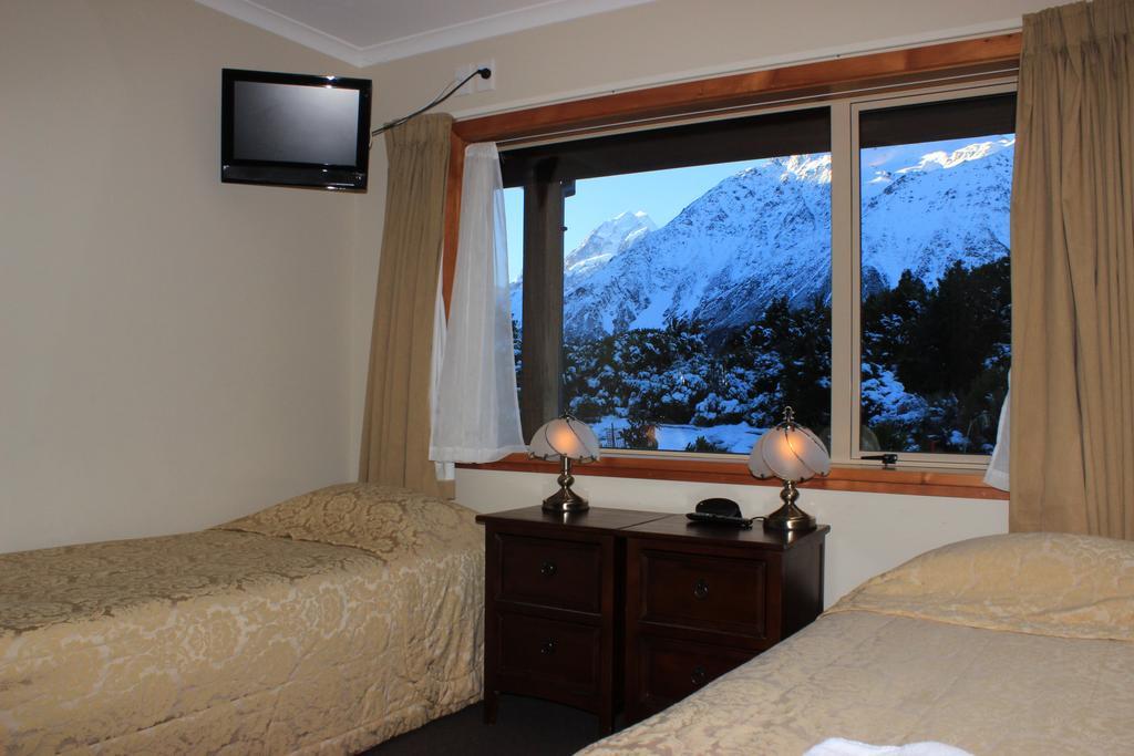 فيلا أوراكي ماونت كوك ألبين لودج Aoraki / Mount Cook الغرفة الصورة